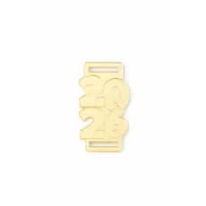 KIT 20/30/50 Passante Tag de Agenda/Planner 2026 Acrílico Espelhado Dourado | Acessório Planner | Enfeite Personalizado