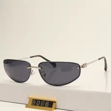 Óculos de sol ovais de metal com armação completa para homens e mulheres, óculos estilo retrô de metal