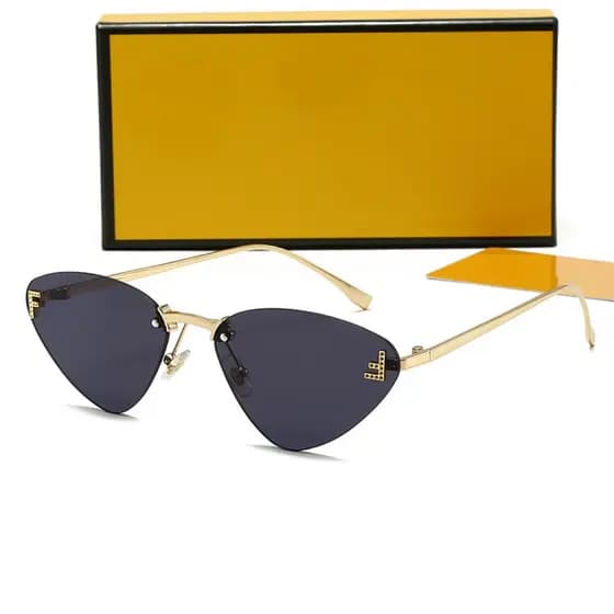 Moda corrente óculos de sol feminino Irregular quadro High-End óculos de sol feminino
