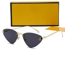 Moda corrente óculos de sol feminino Irregular quadro High-End óculos de sol feminino