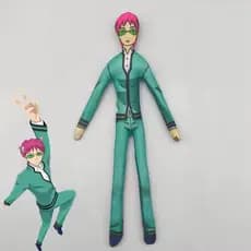 Anime A Vida Desastrosa de Saiki K Kusuo Bonecos de Pelúcia Articulados Cosplay Brinquedo Abstrato Torcível Presente YBB