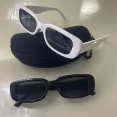 Óculos de Sol Quadrado Retrô Unissex – Estilo Fashion com Proteção UV400