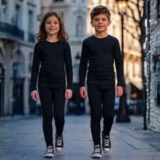 Conjunto Térmico Juvenil Peluciado Segunda Pele Confortável Roupa Inverno Blusa + Calça Quentinho