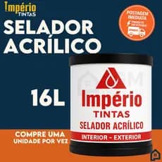 Selador Acrílico 16 Litros | Preparação de Paredes | Alta Aderência | Interior e Exterior