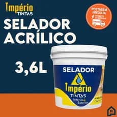 Selador Acrilico Interno e Externo 16L - Império de Parede Branco Fundo Preparador
