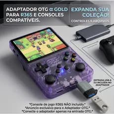 Adaptador OTG Tipo C Compatível R36S/R36H/K36/R36SPLUS