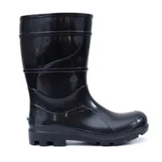 Bota Galocha PVC  Preto Chuva Motociclista Motoqueiro Impermeável ENVIO IMEDIATO