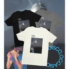Camiseta Estilo Streetwear Harry Styles Kiss All The Time Disco Occasionally 100% Algodão