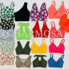Kit 3 Cropped Com Belo Caimento