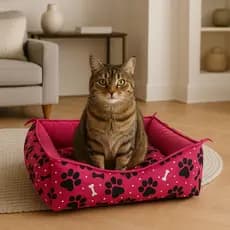 Cama para Gato Caminha Cachorro Pequeno Médio Grande Lavável Casinha Pet Premium com Zíper