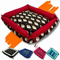 Cama Pet Caminha Para Cachorro Gato Casinha Pequeno Médio Grande Porte Lávavel Com Zíper Impermeável