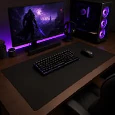 Desk Pad Premium Para Mesa De Trabalho Escritório Gamer Home Office Moderno Advogado Base Notebook