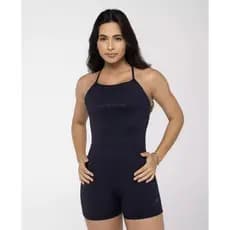 Macaquinho Fitness Costa Aberta Academia Básico Academia Corrida Feminino Alça Zero Transparência