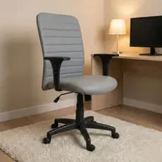 Cadeira Escritório Ergonômica NR17 Office Executiva Giratória Rodízios Braço Regulável Confortável