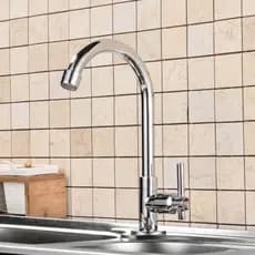 Torneira Cozinha Parede  Banheiro Torneira Inox Lavatório Banheiro