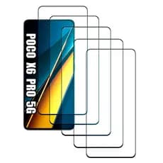 KIT para Xiaomi Poco X6 Pro - Películas de Vidro 3D