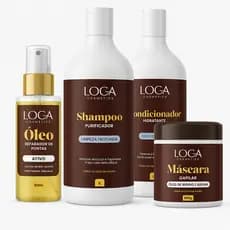Kit Condicionador 1L + Shampoo 1L + Mascara 500g + 1 Oleo 60ML