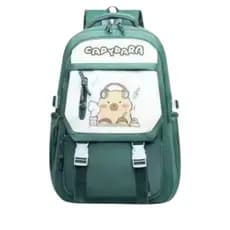 Mochila Capivara Escolar Feminina