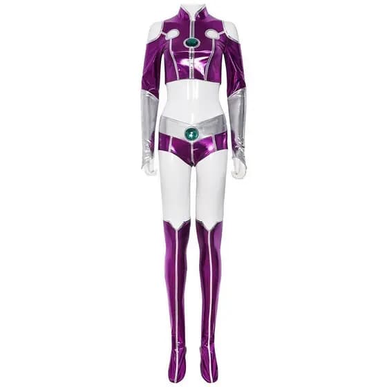 Fantasias de Cosplay Starfire, Fantasia de Cosplay Raven Koriand'r, Fantasias para Apresentações de Anime, Fanta XBTW KS