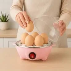Cozedo Ovos Elétrico Cooker Vapor Cozinha Alimentos Panela Frigideira Preparo Caldeira Casca