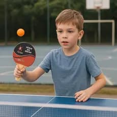 Kit Ping Pong Profissional 2 Raquetes 3 Bolinhas e Rede para Tênis de Mesa Ergonômico Emborrachado