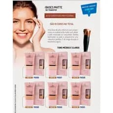 PhálleBeauty Base Matte Alta Cobertura 30g