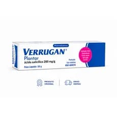 Verrugan Plantar 20g Uso tópico