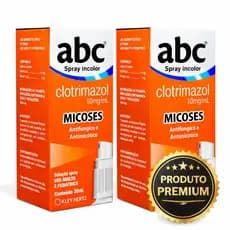 Kit 2x ABC Spray 30mL Uso Externo Aplicação Tópica