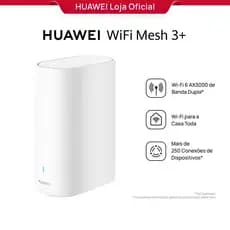 HUAWEI WiFi Mesh 3+ | Roteador | WiFi 6 AX3000 de Banda Dupla | Wi-Fi para a Casa Toda | Game Turbo