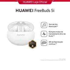 HUAWEI FreeBuds 5i | Fone de Ouvido Sem Fio | Som de Alta Resolução | 28h de Reprodução Contínua