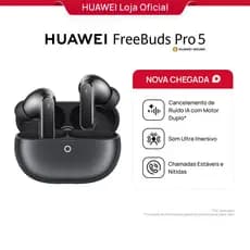 HUAWEI FreeBuds Pro 5  | Fone de Ouvido Bluetooth Sem Fio | Som Ultra Imersivo | Chamadas Nítidas