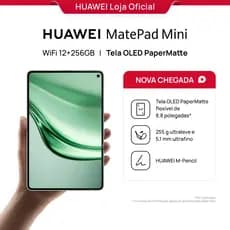 HUAWEI MatePad Mini | Tela Oled Fullview | 6400mAh | WiFi | Bateria de 6400 mAh | 2,5k e 120 Hz