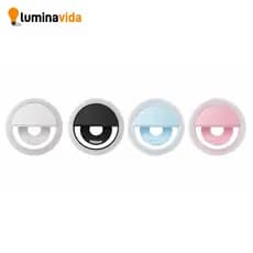 Ring Light Anel de LED Recarregável USB para Celular