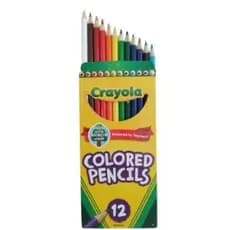 Lapis de Cor Crayola 12 ou 24 Cores Clássicas / Lapis de Cor Maped 24 cores