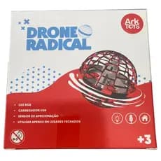 Bola Voadora com Sensor de Mão - Brinquedo Infantil Voador com Luz LED