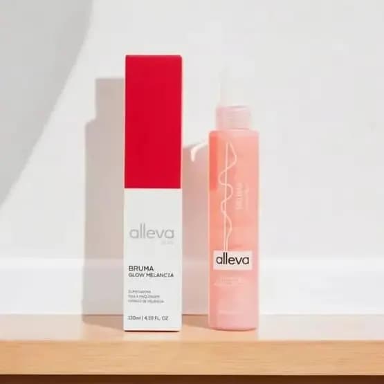 Bruma Glow Melancia com 130ml Alleva