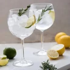 Conjunto 2 Taças de Gin Bistro Transparente de Vidro 720ml