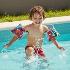 Boia de Braço Inflavel Infantil 23x14cm Homem Aranha