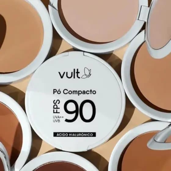 Vult Pó Compacto Facial FPS 90 - 6g
