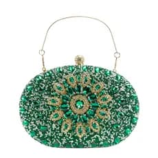 Bolsa Clutch Festa Feminina com Corrente Longa Removível para Casamentos e Jantares Elegantes Y1001