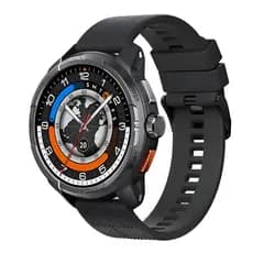 Smartwatch Haylou Solar Ultra Preto 1,6 Sport Silicone Gps Preto Mesh Cinza-escuro