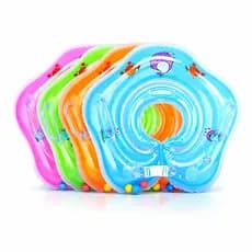 Boia de Pescoço Bebê Piscina Anel Inflável Flutuador Natação Infantil Segurança Bebês