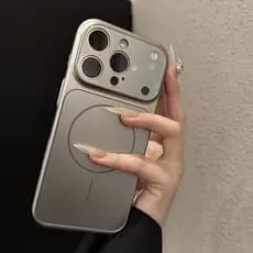 Capa Capinha Transforma 17 Cósmico MagSafe Magnética Vidro Nano AG Anti Impacto para iPhone 13 14 15 16 17 Pro Max