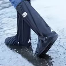 Capa de Chuva Polaina Impermeavel Bota Galocha Protetor Calçado Motoqueiro Sapato Moto