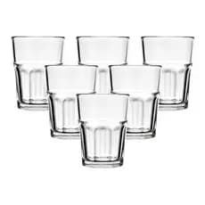 Conjunto Jogo de Copos de Vidro Nadir 200ML Bristol Long Drink 6/12/24 unidades