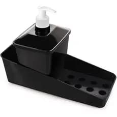 Conjunto Porta Detergente e Esponja para Pia Cozinha Plasútil