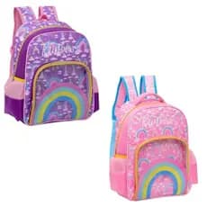 Mochila Costas Rainbow Arco-Iris Colorido Reforçada