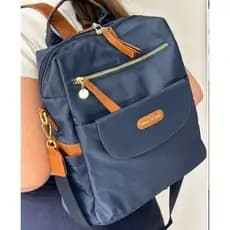 Mochila e Bolsa 2 em 1 Executiva Transversal de Ombro Tiracolo de Mão Impermeável nylon