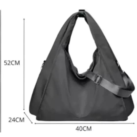 Bolsa Feminina de Ombro Com Alça Transversal Academia Trabalho Faculdade Passeio Impermeável