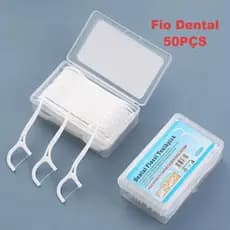 Fio Dental KIT 50/100/150/200PÇS Picks Palitos Dentes Vara Dente Escova De Limpeza Interdental Pick Oral Higiene Cuidado